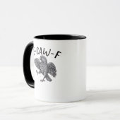 F Caw F Minimal Clean Design マグカップ (正面左)