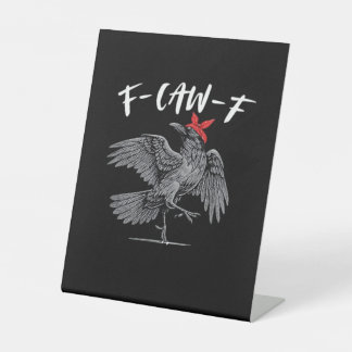 F-Caw-F Retro Classic 台座サイン