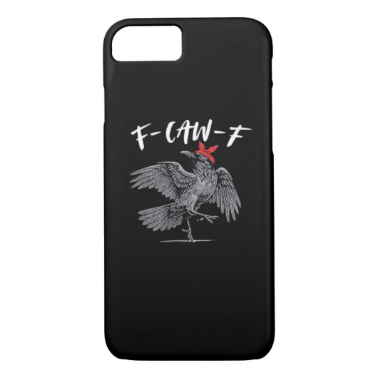 F-Caw-F Retro Classic Case-Mate iPhoneケース (裏面)