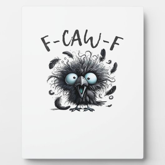 F Caw F Retro Classic Style フォトプラーク (正面)