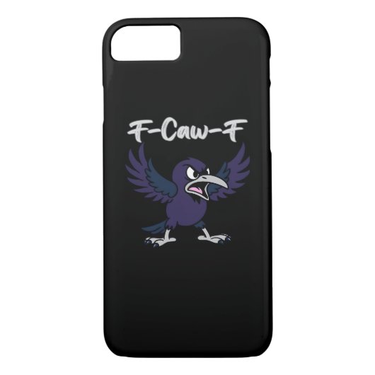 F-Caw-F Retro Graphic Case-Mate iPhoneケース (裏面)