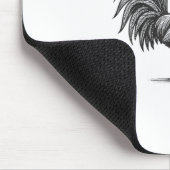 F Caw F Rooster, F-Caw-F Funny Chicken Humor Cool マウスパッド (コーナー)