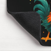 F Caw F Rooster Funny Bird Chicken Whisperer Fawk  マウスパッド (コーナー)