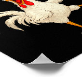 F Caw F Rooster Funny Bird Fcawf Chicken Whisperer ポスター (角)