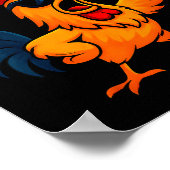 F Caw F Rooster Funny Bird Fcawf Chicken Whisperer ポスター (角)