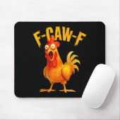 F Caw F Rooster Funny Bird Fcawf Chicken Whisperer マウスパッド (マウス)