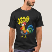 F Caw F Rooster Funny Bird Fcawf Chicken Whisperer Tシャツ (正面)