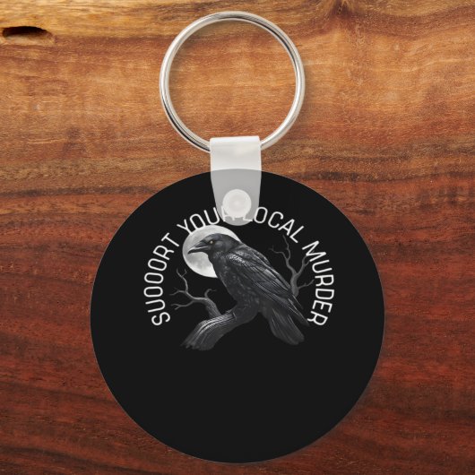 F-Caw-F - Support Your Murder Classic キーホルダー (正面)