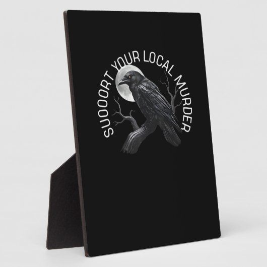 F-Caw-F - Support Your Murder Classic フォトプラーク (側面)