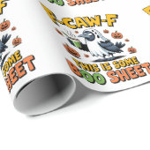 F-Caw-F This Is Some Boo Sheet Funny Spooky   ラッピングペーパー (ロールコーナー)