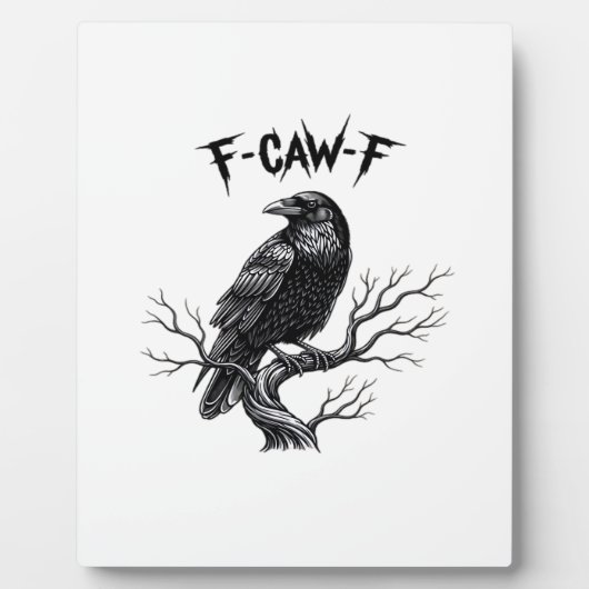 F Caw F Trendy Modern Style フォトプラーク (正面)