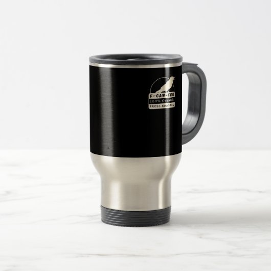 F-Caw-Fee Organic Style Classic トラベルマグ (正面右)