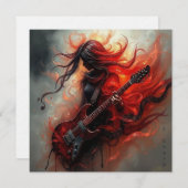 F Chord - AI Digital Art Print (正面/裏面)