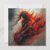 F Chord - AI Digital Art Print (正面)