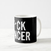 F*ckがんマグカップ コーヒーマグカップ (正面右)