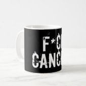 F*ckがんマグカップ コーヒーマグカップ (正面左)