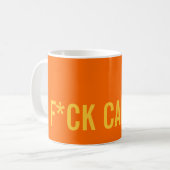 F*ckがん コーヒーマグカップ (正面左)