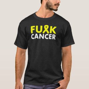F*CKの蟹座の黄色のリボンのワイシャツ Tシャツ