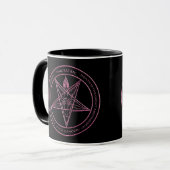 F*CKの蟹座! Baphometのマグ マグカップ (正面左)