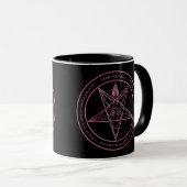 F*CKの蟹座! Baphometのマグ マグカップ (正面右)