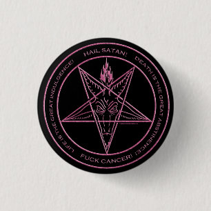 F*CKの蟹座! Baphometピン 缶バッジ