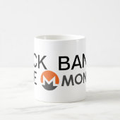 F#CKバンクがモネロマグを使用 コーヒーマグカップ (中央)