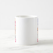 F%ckユーバイデン氏トおもしろいランプ コーヒーマグカップ (中央)