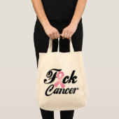 F*CK乳癌シャツ トートバッグ (正面(商品))