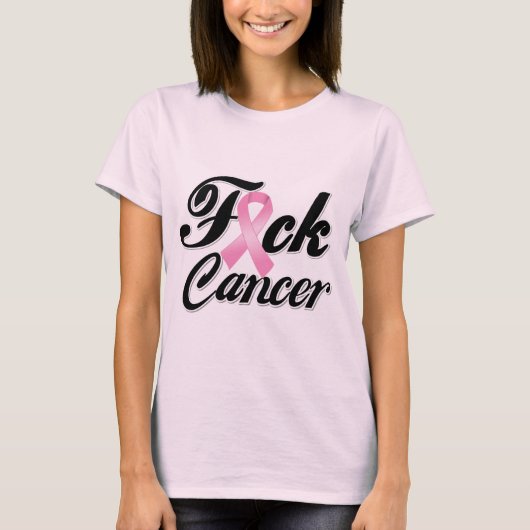 F*CK乳癌シャツ Tシャツ (正面)