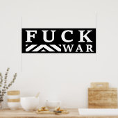 F@ck戦争なし ポスター (キッチン)