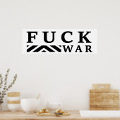 F@ck戦争なし ポスター (キッチン)