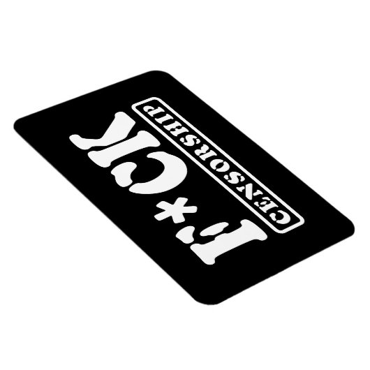 F*CK検閲 マグネット (右側)