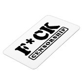 F*CK検閲 マグネット (左側)