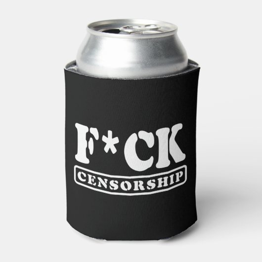 F*CK検閲 缶クーラー (缶正面)