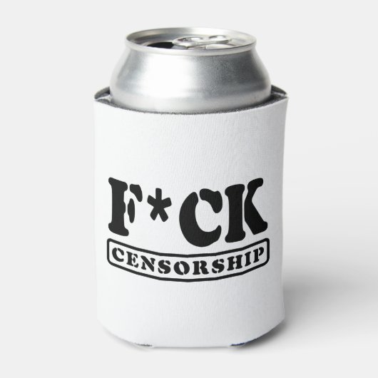 F*CK検閲 缶クーラー (缶正面)