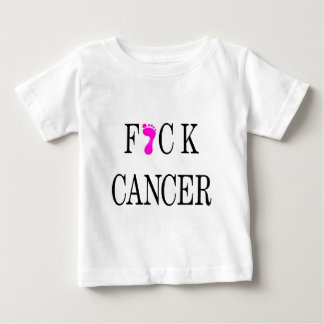 f*ck癌の柔らかい文字 ベビーTシャツ