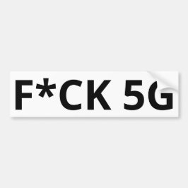 F*CK 5G バンパーステッカー