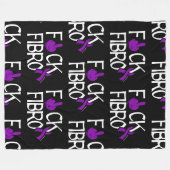 F#CK FIBRO フリースブランケット (正面(横))