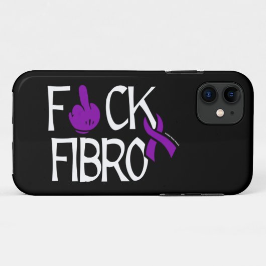 F#CK FIBRO Case-Mate iPhoneケース (裏面(横))