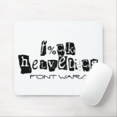 F%ck Helveticaマウスパッド マウスパッド (マウス)