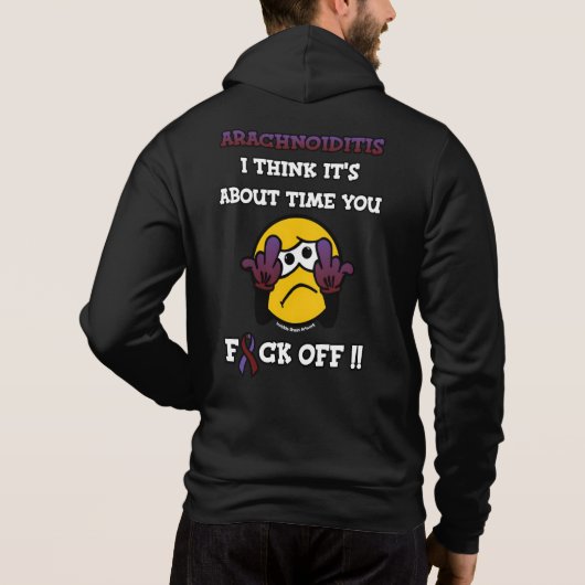 F#CK OFF...アラキチス パーカ (裏面)
