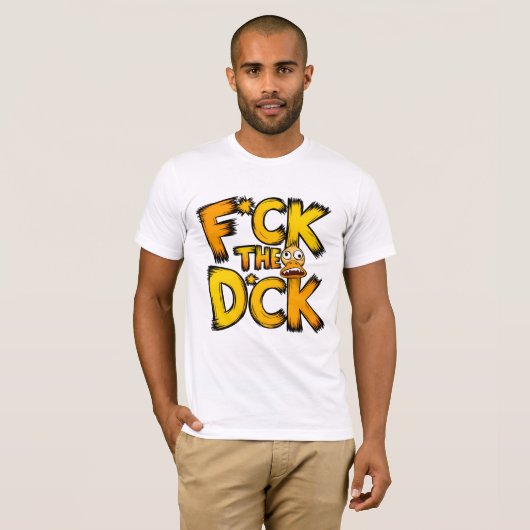 F*ck the d*uck tシャツ (正面フル)