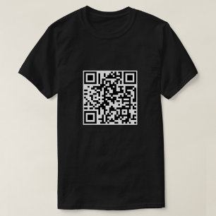 F*Ck You QR Code Shirt Funny Making Shirt Sarcasti Tシャツ