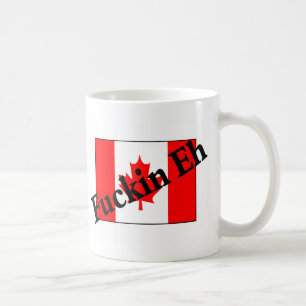 F*ckin (カナダの旗) コーヒーマグカップ
