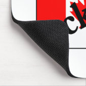 F*ckin (カナダの旗) マウスパッド (コーナー)