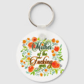 F*cking年ワイルドフラワーフローラ母の母 キーホルダー (正面)