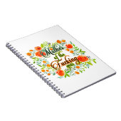 F*cking年ワイルドフラワーフローラ母の母 ノートブック (右側)