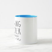 F*Cking Quitter I mean Happy Retiment 2022 - マグカップ (中央)