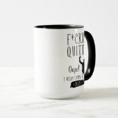 F*Cking Quitter Oop私はhappy Retiment 2025 マグカップ (正面右)