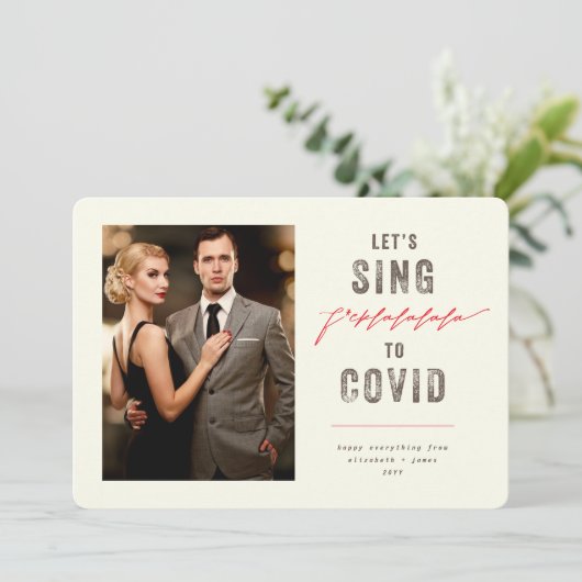 F*Cklalalalaを歌って大人写真を撮ろうおもしろい シーズンカード (スタンド正面)